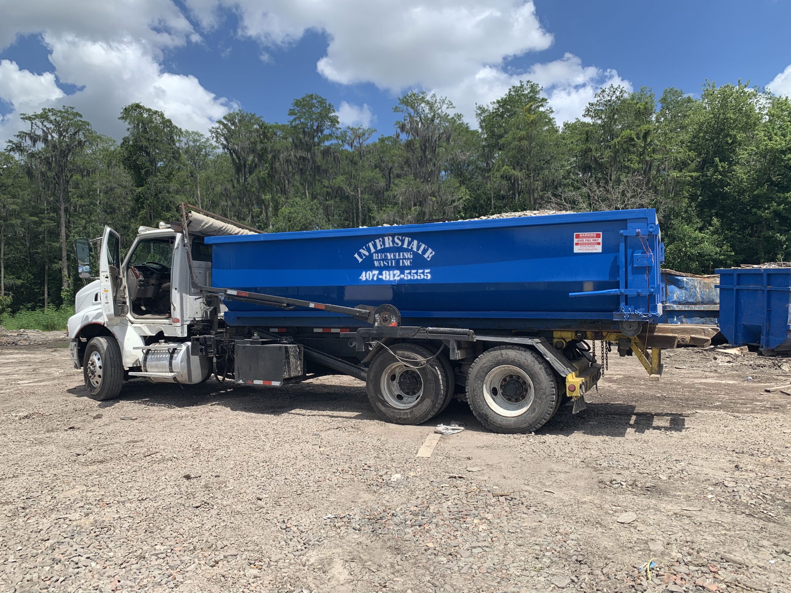 Interstate Recycling Waste Inc. IRW Dumpster